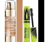 Max Factor Skin Luminizer Foundation make-up 75 Golden 30 ml + Wild Mega Volume řasenka černá 11 ml