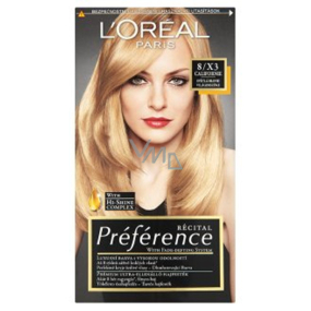 Loreal Paris Préférence Récital barva na vlasy 8/X3 californie světlá blond