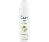 Dove Go Fresh Touch Okurka & Zelený čaj antiperspirant deodorant sprej pro ženy 150 ml