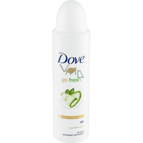 Dove Go Fresh Touch Okurka & Zelený čaj antiperspirant deodorant sprej pro ženy 150 ml