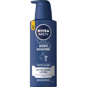Nivea Men Protect & Care tělové mléko po holení dávkovač 240 ml