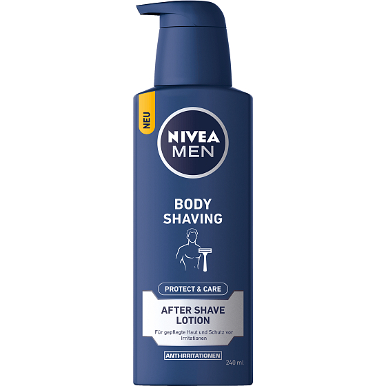 Nivea Men Protect & Care tělové mléko po holení dávkovač 240 ml