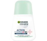 Garnier Mineral Action Control + Clinically Tested kuličkový antiperspirant deodorant roll-on pro ženy 50 ml