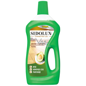 Sidolux Premium Floor Care Avokádový olej speciální prostředek na mytí dřevěných a laminátových podlah 750 ml