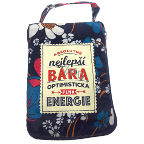 Albi Skládací taška na zip do kabelky se jménem Bára 42 x 41 x 11 cm
