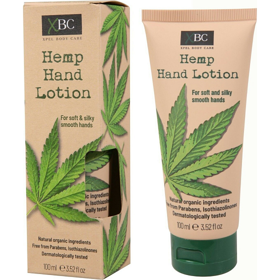 Xbc Hemp krém na ruce s konopným olejem 100 ml