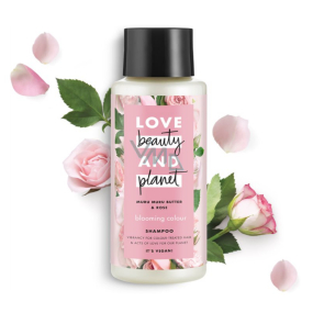 Love Beauty & Planet Murumurské máslo a Růže Blooming Color šampon na barvené vlasy 400 ml