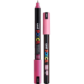 Posca Univerzální akrylátový popisovač 0,7 mm Růžová PC-1MR