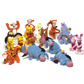 Disney Medvídek Pú mini figurka 1 kus 5 cm různé druhy z rodiny