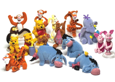 Disney Medvídek Pú mini figurka 1 kus 5 cm různé druhy z rodiny