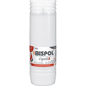 Bispol Ognik litá hřbitovní svíčka, náplň, 260 g