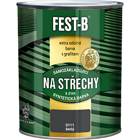 FEST-B S2141, antikorozní nátěr na železo, 0111 šedý, 800 g FEST-B S2141, antikorozní nátěr na železo, 0111 šedý, 800 g