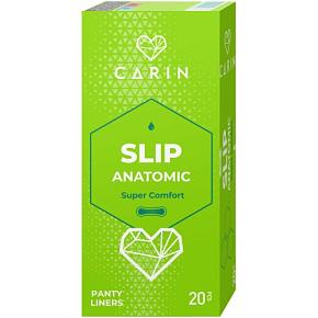 Carin Slip Anatomic Super Comfort dámské vložky, 20 ks