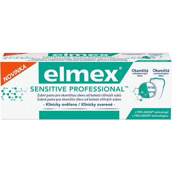 Elmex Sensitive Professional Mini zubní pasta, 20 ml