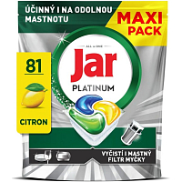 Jar Platinum tablety do myčky, 81 ks