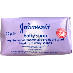 Johnsons Baby Dobré spaní toaletní mýdlo pro děti 100 g