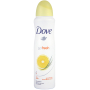 Dove Go Fresh Energize Grep & Citronová tráva antiperspirant deodorant sprej pro ženy 150 ml