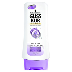 Gliss Kur Hair Active omezuje vypadávání vlasů balzám na vlasy 200 ml