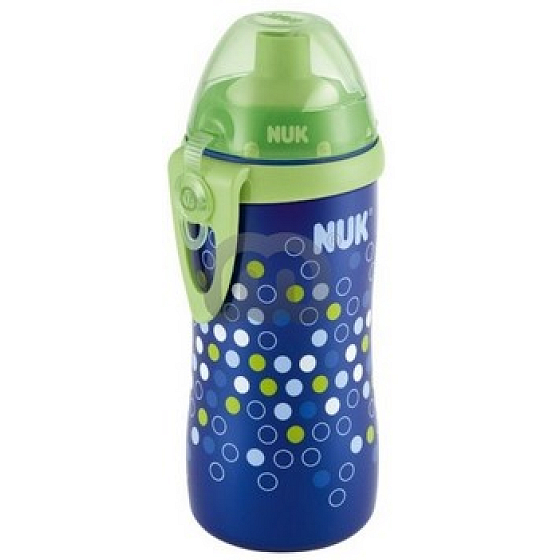 Nuk Flexi Cup od 24 měsíců láhev s brčkem různé barvy 300 ml