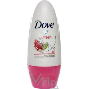 Dove Go Fresh Revive Granátové jablko & Verbena kuličkový antiperspirant deodorant roll-on pro ženy 50 ml