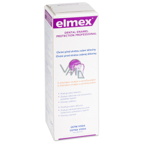 Elmex Erosion Protection ústní voda chrání před zubním kazem 400 ml