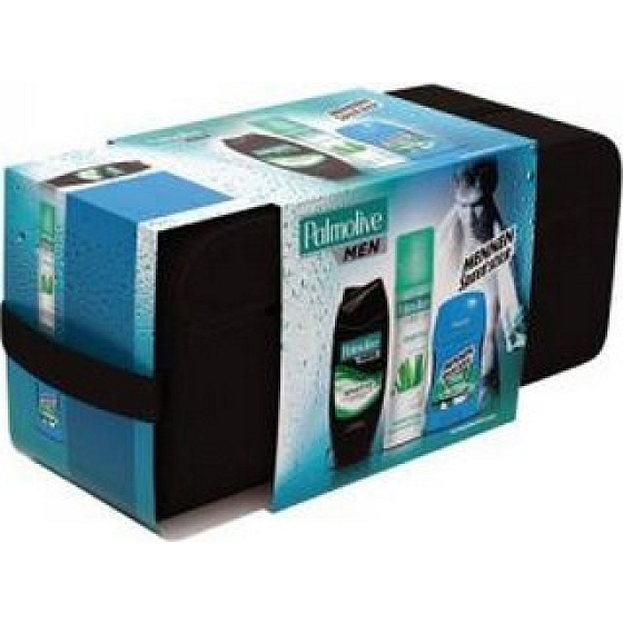 Palmolive Men sprchový gel 250 ml + pěna 200 ml + deo stick 65 g + taška, kosmetická sada