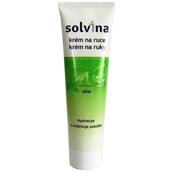 Solvina Aloe Hydratační a zvláčňující ochranný krém na ruce 100 ml