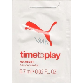 Puma Time To Play Woman toaletní voda 0,7 ml s rozprašovačem, vialka