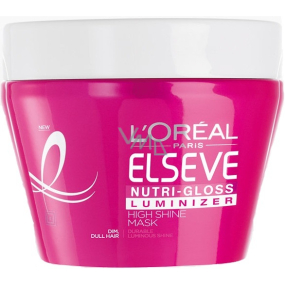 Loreal Paris Elseve Nutri Gloss Luminizer maska na vlasy pro oslnivý lesk 300 ml