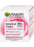 Garnier Skin Naturals Botanical Cream s růžovou vodou pleťový krém pro suchou a citlivou pleť 50 ml