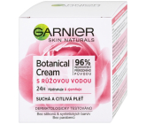 Garnier Skin Naturals Botanical Cream s růžovou vodou pleťový krém pro suchou a citlivou pleť 50 ml