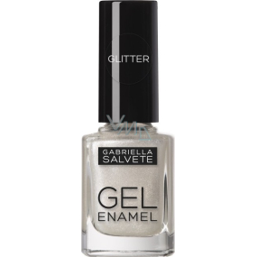 Gabriella Salvete Gel Enamel lak na nehty 12 Silver 11 ml