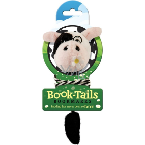 If Book Tails Bookmarks Provázková záložka Kravička 90 x 65 x 210 mm
