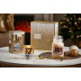 Yankee Candle Holiday Lights - Sváteční světýlka vonná svíčka Classic velká sklo 623 g + zlaté nůžky na knot Vánoční dárková sada