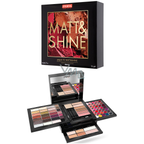 Pupa Pupart XL Matt & Shine Make-up kazeta pro líčení očí, rtů a obličeje 001 Wild Fire 78,5 g