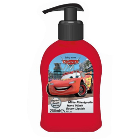 Disney Cars McQueen tekuté mýdlo pro děti dávkovač 250 ml