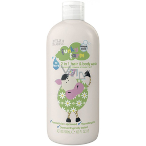 Baylis & Harding Kids Funky Farma 2v1 šampon a sprchový gel pro děti 500 ml