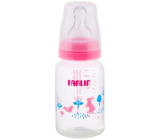 Baby Farlin Kojenecká láhev standardní 0+ měsíců růžová 140 ml AB-41011 G