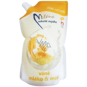 Miléne Mléko a med tekuté mýdlo náhradní náplň 500 ml