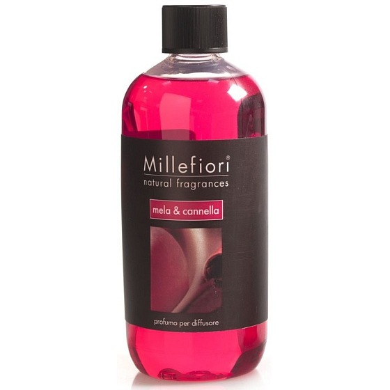 Millefiori Milano Natural Mela & Cannella - Jablko a Skořice Náplň difuzéru pro vonná stébla 250 ml