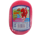 Abella Kids Beny koupelová houba 11 x 7 x 4 cm různé barvy 1 kus