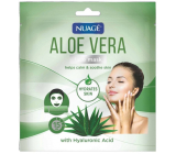 Nuagé Aloe Vera a Kyselinou hyaluronová 15 minutová hydratační pleťová maska 1 kus