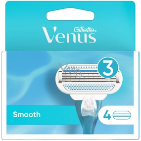 Gillette Venus Smooth náhradní hlavice 4 kusy, pro ženy