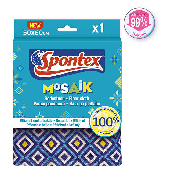 Spontex Mosaik hadr na podlahu 50 x 60 cm
