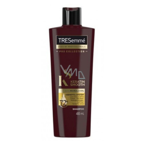 TRESemmé Keratin Smooth šampon s keratinem pro suché a poškozené vlasy 100 ml