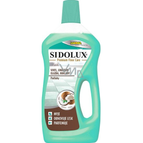 Sidolux Premium Floor Care Kokos a Máta prostředek na mytí podlah vinyl, lino, dlažba 750 ml