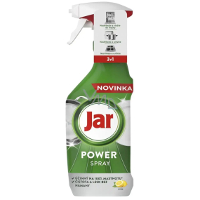 Jar Power 3v1 Nádobí a kuchyňské prostředeky na ruční mytí nádobí rozprašovač 500 ml