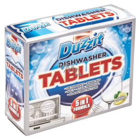 Duzzit Dishwasher Tablets Lemon 5v1 tablety do myčky 12 x 20 g