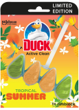 Duck Active Clean Tropical Summer WC závěsný čistič s vůní 38,6 g
