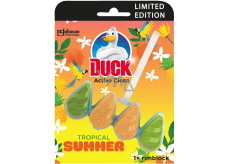 Duck Active Clean Tropical Summer WC závěsný čistič s vůní 38,6 g